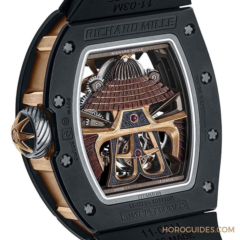 向武士精神致敬！RICHARD MILLE RM 47陀飛輪限量腕表-復刻表
