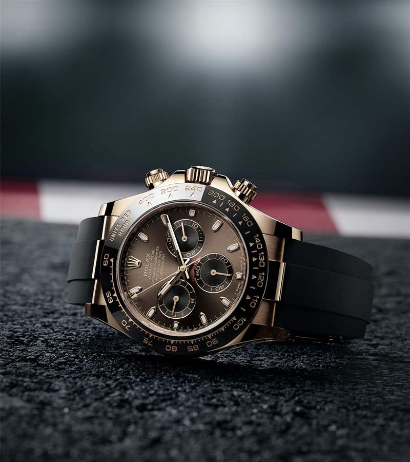 「朱古力」Daytona 116515LN (圖片來源:Rolex) Rolex|被搶勞力士朱古力Daytona迷人色調行情回落至40多萬水平-復刻表