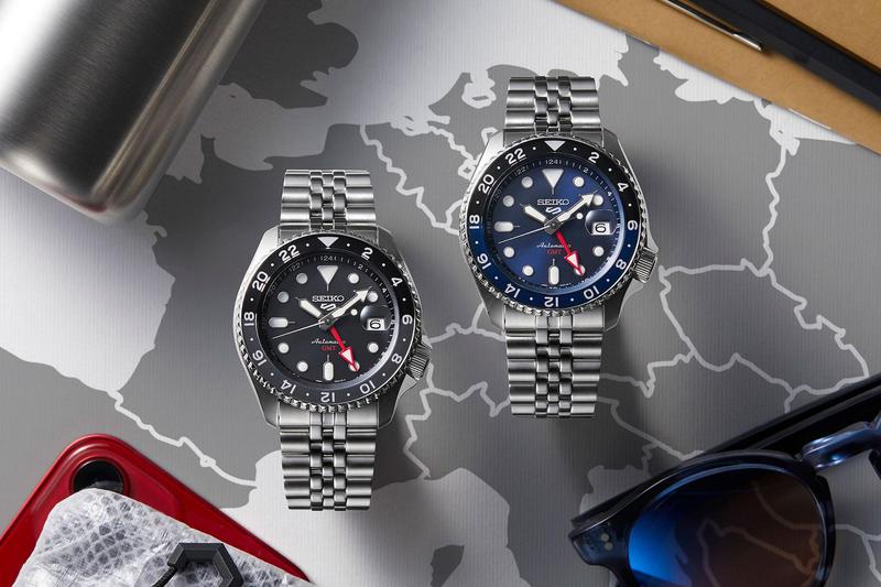 最親民的GMT機械表！SEIKO 5 Sports推出全新GMT 系列-復(fù)刻表