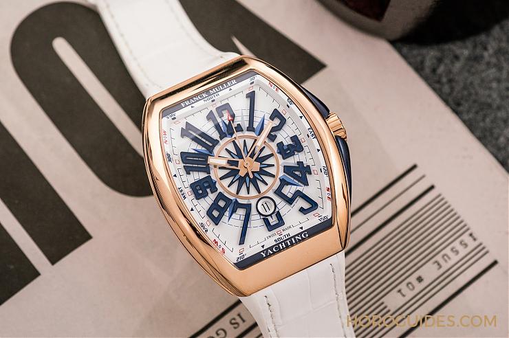 Vanguard Yachting玫瑰金白色面盤-Vanguard Heart Skeleton｜打動她的心-復刻表