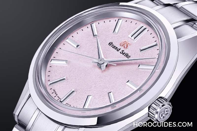 Grand Seiko凝縮「櫻隱」春日奇景,SBGW289現代44GS最小表徑-復刻表