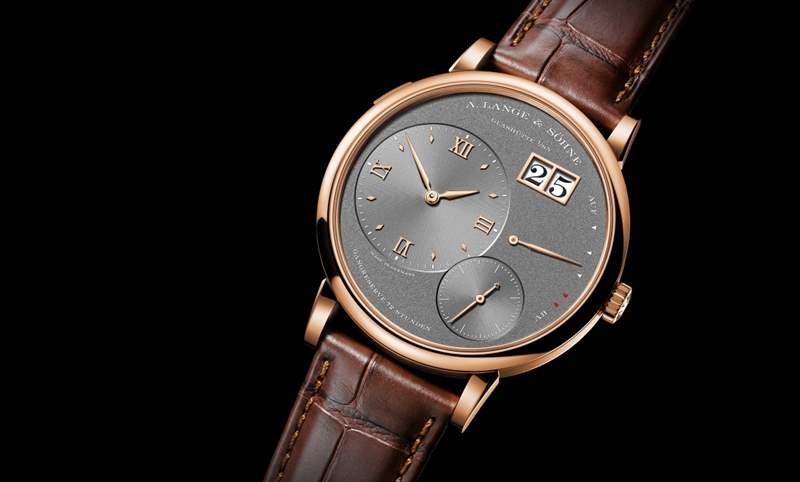 Grand Lange 1 十年淬鏈推出纖薄灰面新款-復(fù)刻表