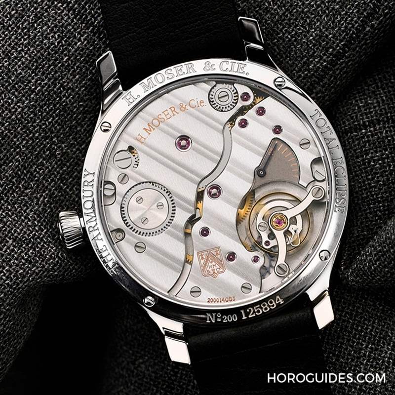 當日全蝕變成制表靈感|H. Moser & Cie.勇創者小秒針Total Eclipse腕表-復刻表