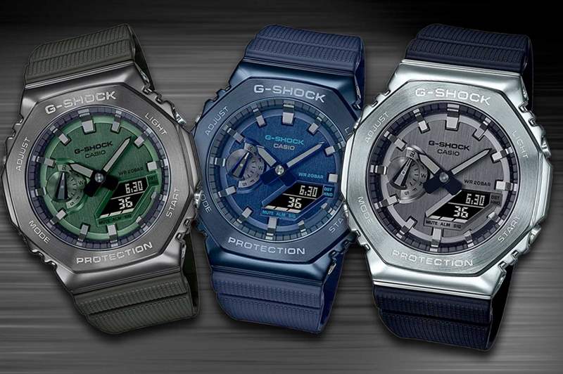 G-SHOCK Metal GM-S2100系列超吸引！全新金屬「農家橡樹」列陣搶盡焦點！-復刻表