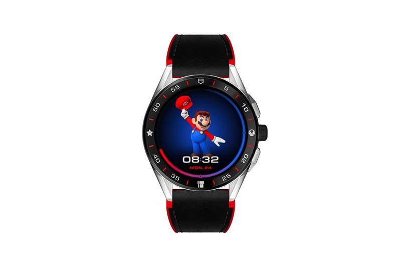 泰格豪雅TAG Heuer聯乘《Super Mario》 Mario穿梭于Connected智能腕表之中-復刻表
