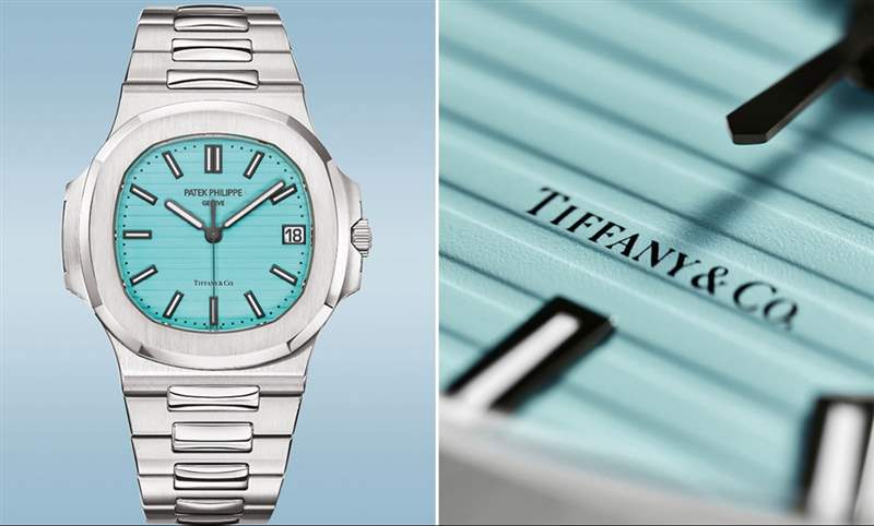 百達翡麗5711發表第一只Tiffany Blue表盤，并且即將登上拍賣-復刻表