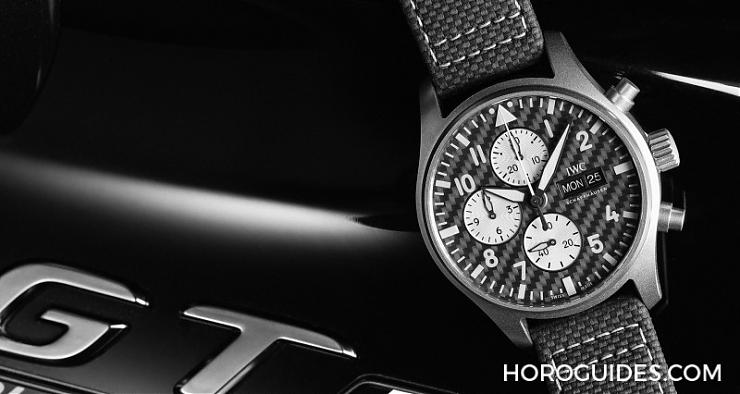 賽車同款材質！IWC飛行員計時腕表「AMG」特別版-復刻表