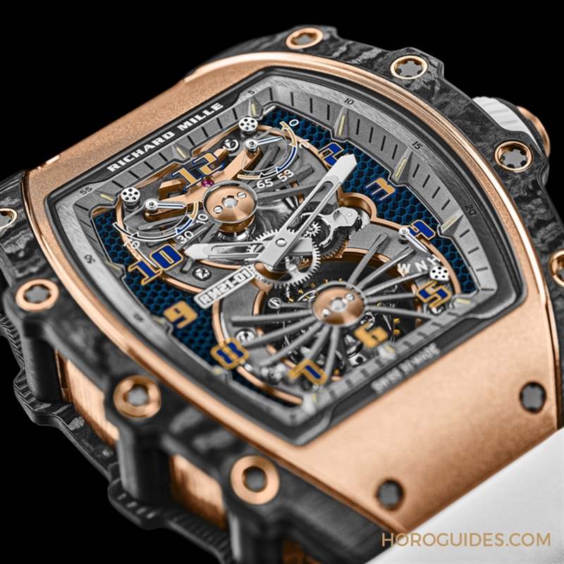 輕盈、強韌、穿透感！航太機械美學加持｜Richard Mille RM 21-01空氣動力陀飛輪腕表?-復刻表