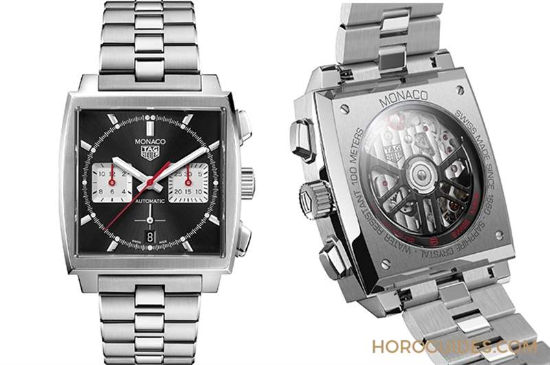 睽違20年再現金屬鏈帶!TAG HEUER Monaco H02自動計時腕表-復刻表