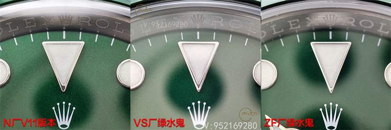 VS廠、ZF廠、N廠勞力士水鬼獨家對比，哪家復刻做工最為出色呢-復刻表