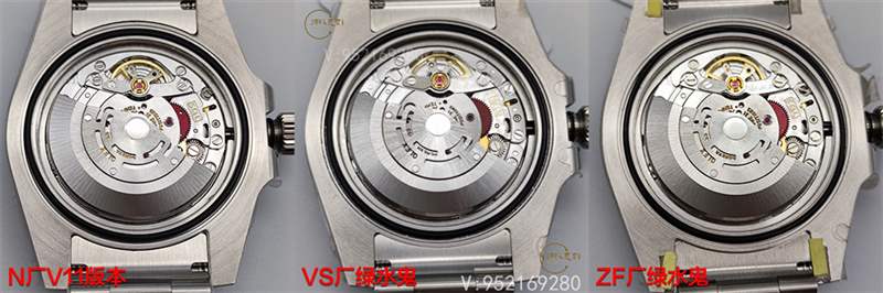 VS廠、ZF廠、N廠勞力士水鬼獨家對比，哪家復刻做工最為出色呢-復刻表