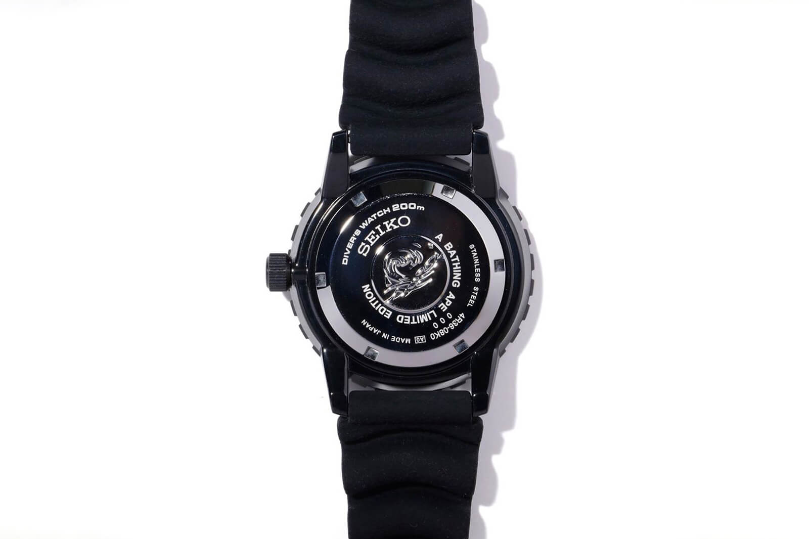 精工聯(lián)名款BAPE x Seiko ABC 迷彩機械潛水表-復刻表