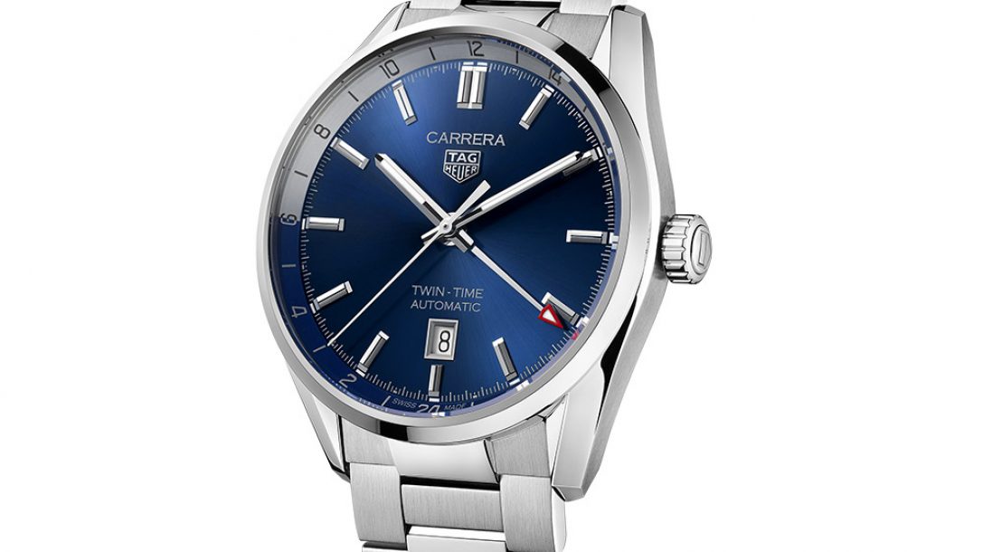 泰格豪雅卡雷拉雙時間日期 41MM-天梭 PRX 強力 80 玫瑰金 PVD-復刻表