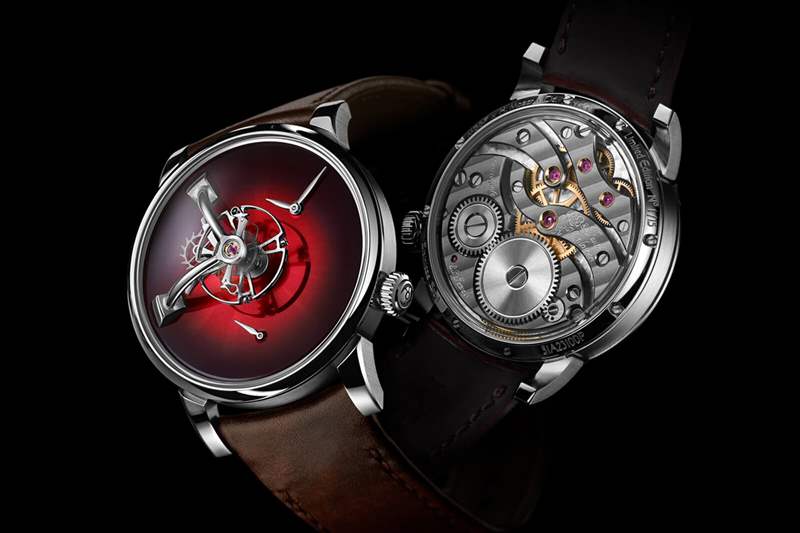 H. Moser & Cie x MB&F聯名半球型手表-復刻表