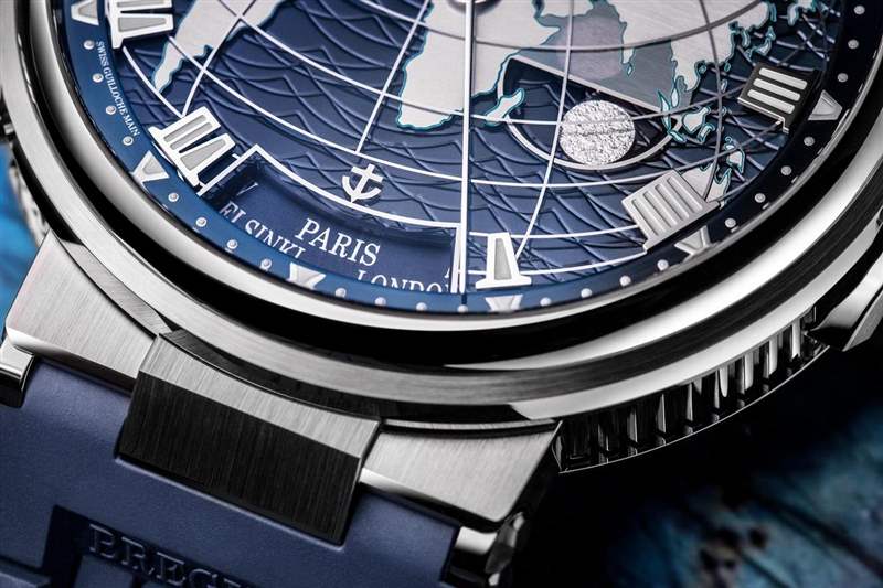 兩地時間切換自如！寶璣Marine Hora Mundi 5557-復刻表