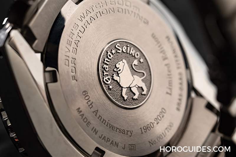 系出東瀛的鋼鐵硬漢｜GRAND SEIKO 60周年專業(yè)600米潛水表SLGA001-復刻表