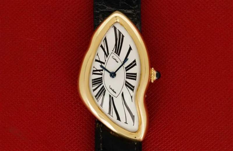 CARTIER London Crash古董手表以165萬美金拍賣創史上最貴身價-復刻表