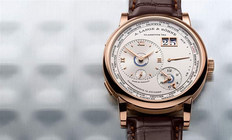 朗格Lange 1 Time Zone搭載全新自制機芯，新增實用日夜顯示-復刻表
