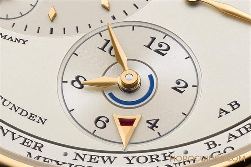朗格Lange 1 Time Zone搭載全新自制機芯，新增實用日夜顯示-復刻表