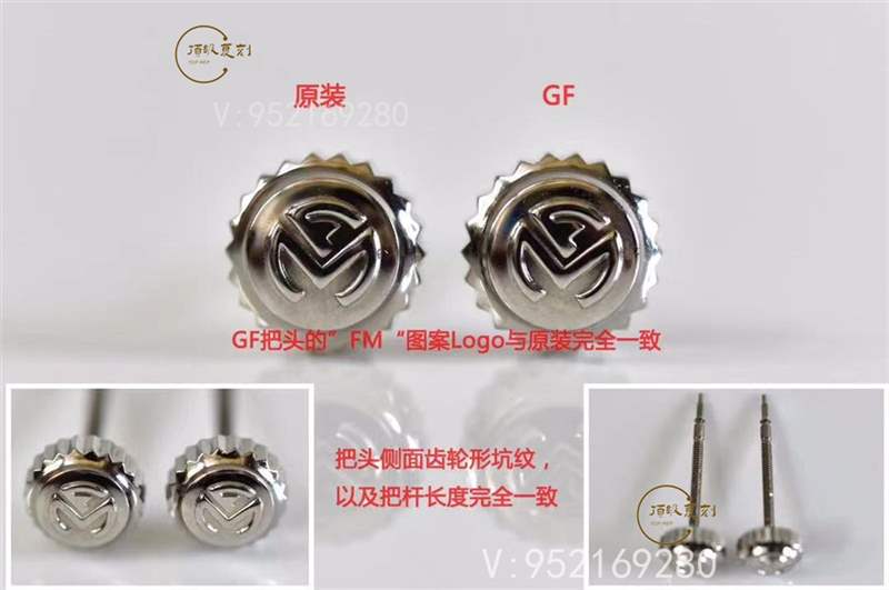 GF廠法穆蘭(法蘭克穆勒)6002石英女士復(fù)刻表真假對(duì)比-復(fù)刻表
