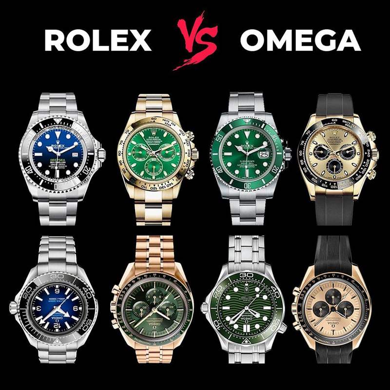 ROLEX vs OMEGA｜5大對(duì)應(yīng)手表決高下Daytona、水鬼、OP如雙胞胎-復(fù)刻表
