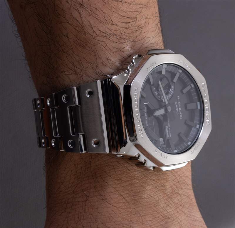 手表評論：卡西歐G-Shock GMB2100全金屬表鏈-復(fù)刻表