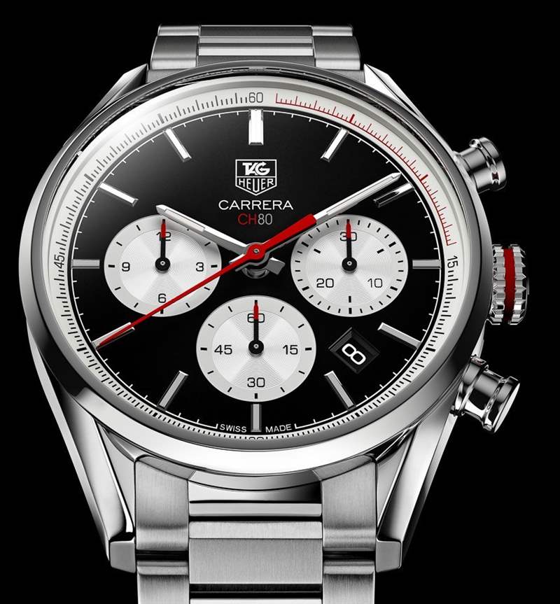 泰格豪雅Carrera Calibre CH 80腕表:重回1960年代經(jīng)典-復(fù)刻表