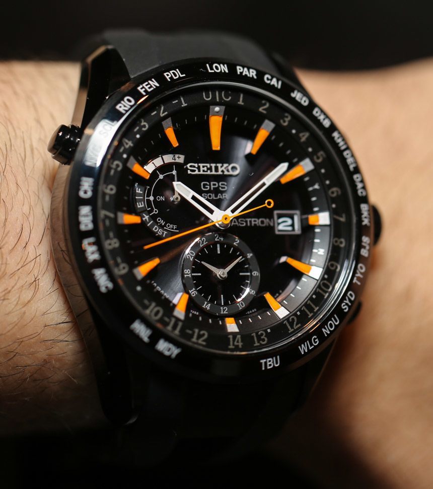 精工Astron GPS太陽能2013手表動手-復刻表