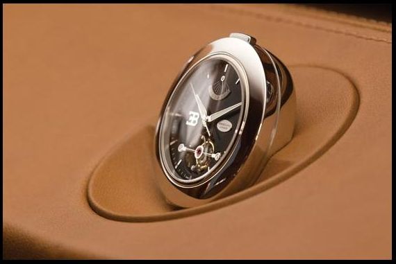 帕瑪強尼布加迪陀飛輪腕表+布加迪Galibier 16C汽車-復刻表