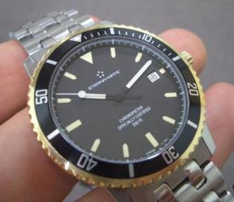 1990年代Eterna雙色200米潛水腕表-復(fù)刻表