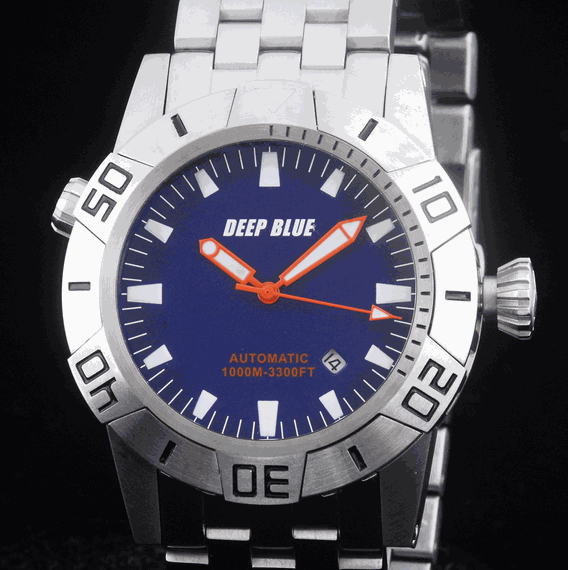 小眾新潛水手表品牌Ocean7 LM-3藍(lán)色手表-復(fù)刻表