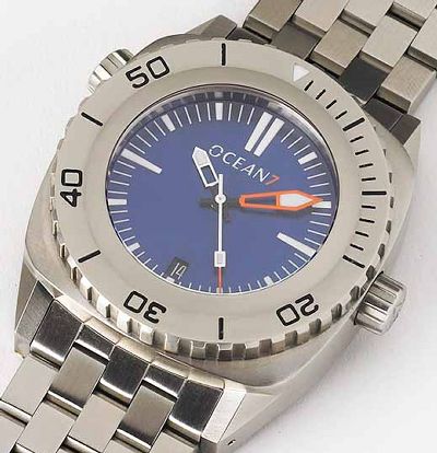 小眾新潛水手表品牌Ocean7 LM-3藍(lán)色手表-復(fù)刻表