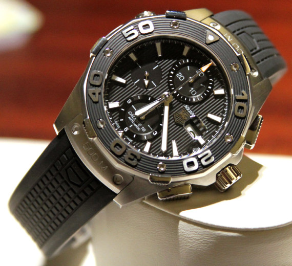 Tag Heuer Aquaracer 500 Chronograph 1 泰格豪雅Aquaracer 500M自動計時腕表-復刻表
