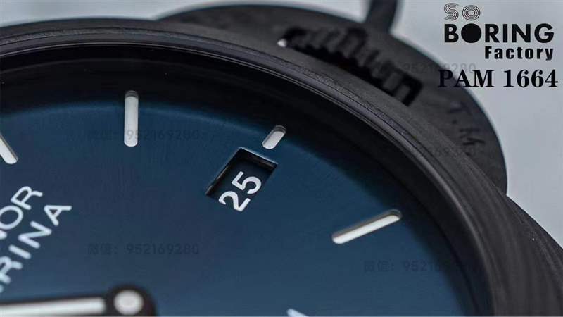 SBF廠(原VS廠)沛納海1664「碳纖維」P9010機芯復刻表-復刻表
