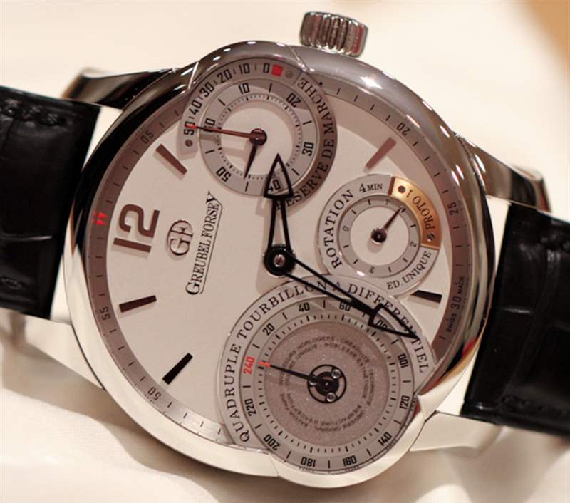 Greubel Forsey四重陀飛輪秘密腕表動手實踐-復刻表