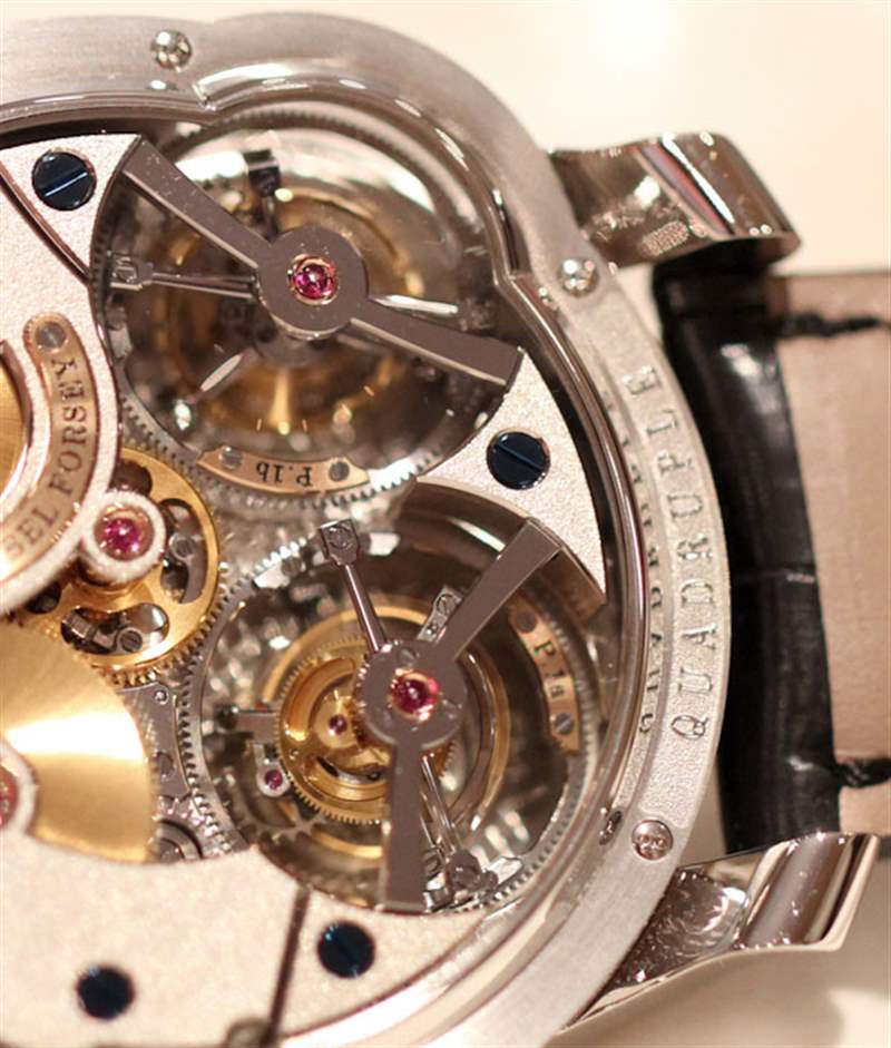 Greubel Forsey四重陀飛輪秘密腕表動手實踐-復刻表