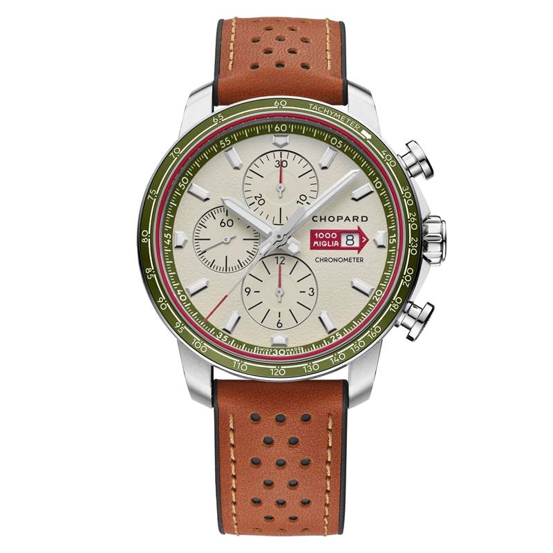 『新表』Chopard推出Mille Miglia GTS Chronograph Limited Edition Italy 2023古董車?yán)愊蘖坑?jì)時(shí)碼表-復(fù)刻表