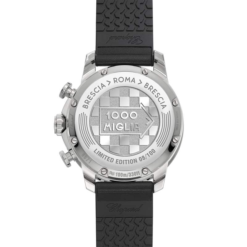 『新表』Chopard推出Mille Miglia GTS Chronograph Limited Edition Italy 2023古董車?yán)愊蘖坑?jì)時(shí)碼表-復(fù)刻表