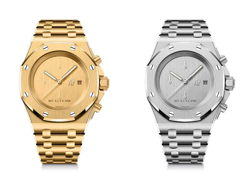 愛(ài)彼 (Audemars Piguet) 剛剛與 1017 ALYX 9SM 推出全新合作款 — 打造 4 款全新腕表-復(fù)刻表