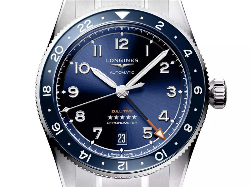 Longines浪琴推出Spirit Zulu Time 39mm兩地時腕表-復刻表
