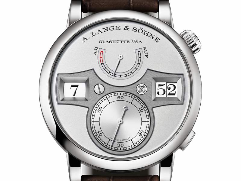 A. Lange & S?hne推出第二代Zeitwerk數(shù)字跳時腕表：動力存儲提升1倍，快速調(diào)校小時-復(fù)刻表