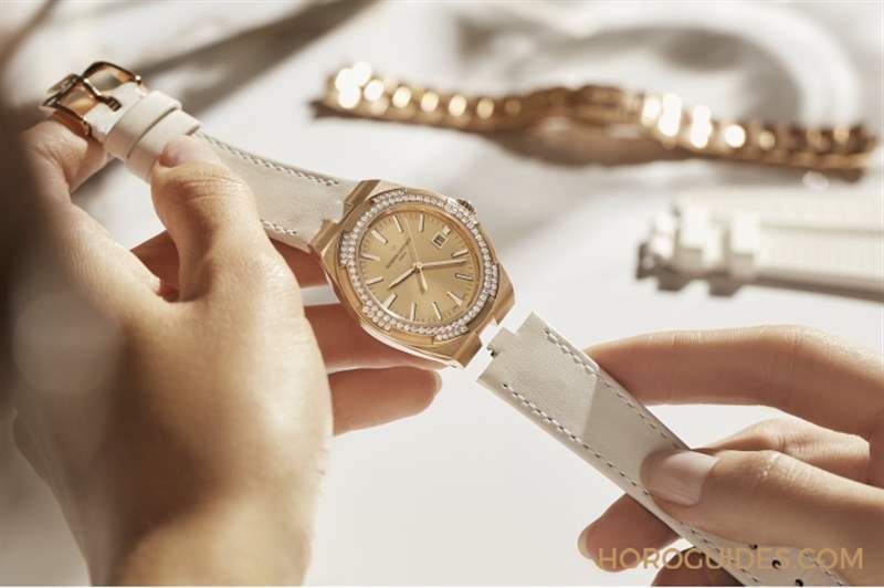 璀璨暖金光彩熠熠｜VACHERON CONSTANTIN Overseas 35mm自動上鏈腕表-復刻表