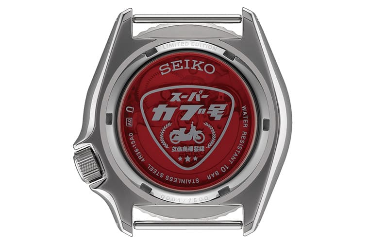 SEIKO第三款HONDA本田小狼聯(lián)名表5 Sports系列化身經(jīng)典摩托車-復(fù)刻表