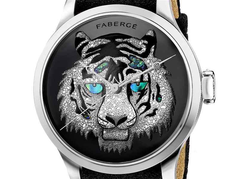 Fabergé推出Altruist Maki-e Limited Edition蒔繪表盤腕表：獅子、老虎和雄鷹-復刻表