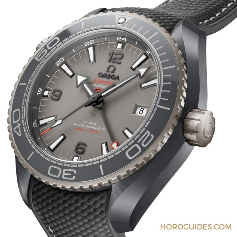 輕量化材質打造由內到外的輕盈感|OMEGA Seamaster Planet Ocean Dark Grey-復刻表