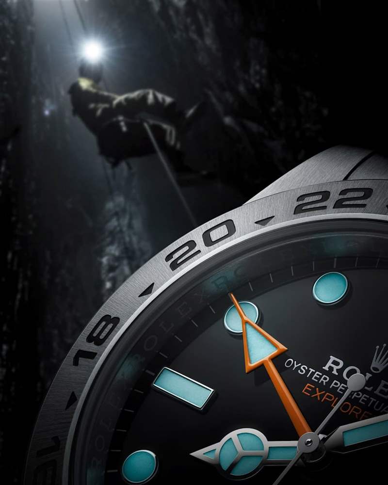 ROLEX Explorer II手表最新行情勞力士探二黑、白面溢價相差4%-復刻表