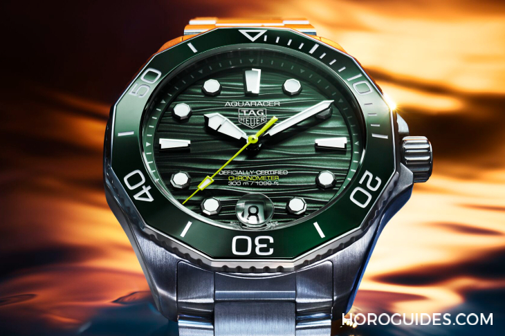 潛水猛將升級！ TAG HEUER推出全新Aquaracer Professional 300日期腕表與GMT腕表-復刻表
