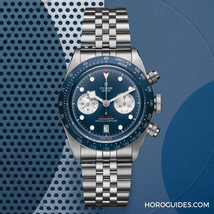 沉穩帝舵藍新裝現身，TUDOR推出Black Bay Chrono “Blue”專門店限定版-復刻表