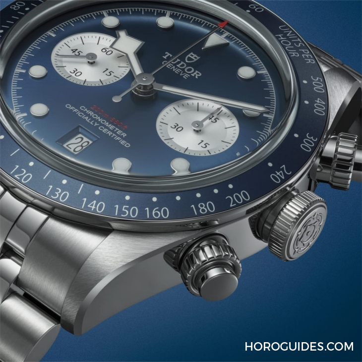 沉穩帝舵藍新裝現身，TUDOR推出Black Bay Chrono “Blue”專門店限定版-復刻表