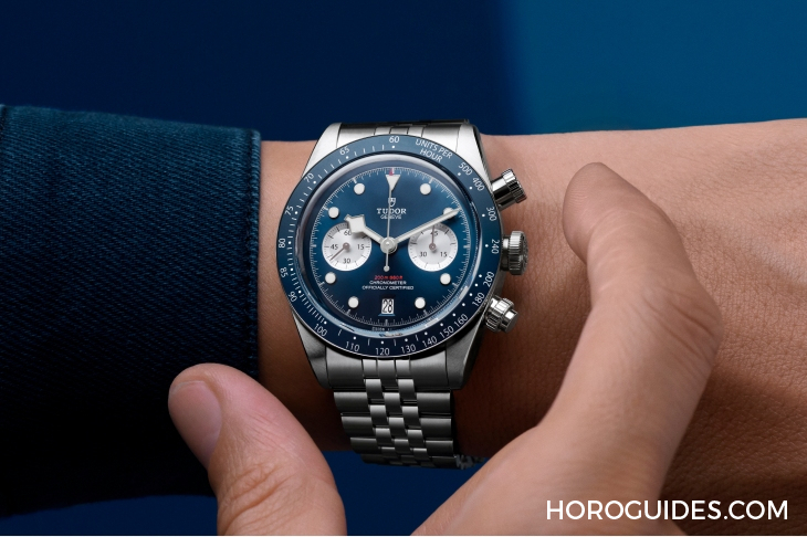 沉穩帝舵藍新裝現身，TUDOR推出Black Bay Chrono “Blue”專門店限定版-復刻表
